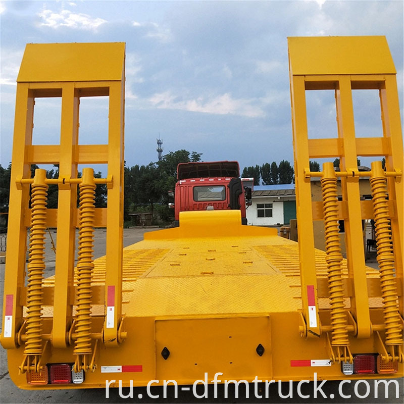 3 Axles Lowbed Semi Trailer5 Jpg